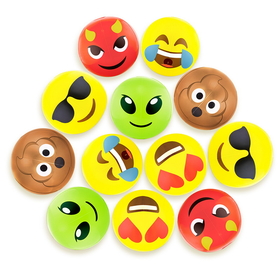 Brybelly 12" Emoji Beach Bums, 12-pack