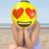 Brybelly 18'' Emoji Beach Bums, 6-pack