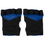 Brybelly Half Finger Padded Cycling Gloves, Blue