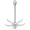 Brybelly Folding Grapnel Boat Anchor, 9 lbs.