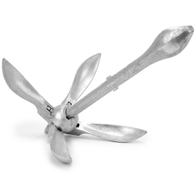 Brybelly Folding Grapnel Boat Anchor, 9 lbs.