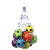 Brybelly SCOA-515 Large Double-Braided Ball Carrying Net, Holds 20 Balls