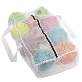 Brybelly SCOA-516 White Mesh Ball Bag