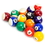 Brybelly Precision Engineered Billiard Balls Full Set of 16 Balls