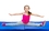 Brybelly Blue Children's and Gymnastics 4' x 6' Tumbling Mat