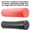 Brybelly Red 12" x 6" Premium High-Density EVA Foam Roller