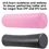 Brybelly Pink 36" x 6" Premium High-Density EVA Foam Roller