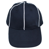 Brybelly Official Black with White Stripes Referee / Umpire Cap