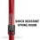 Brybelly 53" Purple Shock-Resistant Adjustable Trekking Pole