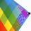 Brybelly Rainbow Plaid Diamond Kite