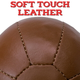 Brybelly 4 kg (8.8 lbs) Leather Medicine Ball