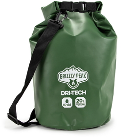 Brybelly Dri-Tech Waterproof Dry Bag, 20 Liter
