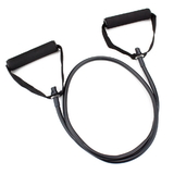 Brybelly 4' Black Medium Tension (12 lb.) Exercise Resistance Band