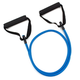Brybelly 4' Blue Medium Tension (12 lb.) Exercise Resistance Band