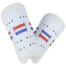 Brybelly Youth Plastic Shin Guards with Soft Foam Interior
