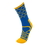 Brybelly Medium Basketball Compression Socks, Blue/Gold