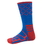 Brybelly Large Basketball Compression Socks, Blue/Red
