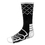Brybelly Large Basketball Compression Socks, Black/White