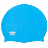 Brybelly Silicone Swim Cap, Blue