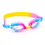 Brybelly Colorful Kids Goggles with Case, Cotton Candy