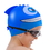 Brybelly Kids Fishy Swim Cap, Blue