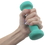 Brybelly Pair of 2lb Teal Neoprene Body Sculpting Hand Weights