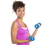 Brybelly Pair of 3lb Cyan Neoprene Body Sculpting Hand Weights