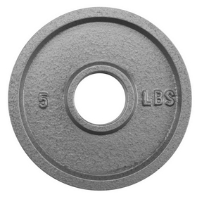 Brybelly 5lb Olympic Style Iron Weight Plate