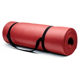Brybelly Extra Thick (3/4in) Yoga Mat - Red