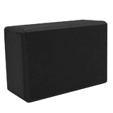 Brybelly Large High Density Black Foam Yoga Block 9 x 6 x 4