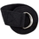 Brybelly Black 8' Cotton Yoga Strap with Metal D-Ring