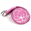 Brybelly Pink 8' Cotton Yoga Strap with Metal D-Ring