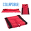 Brybelly Red Yoga Mat Cargo Carrier with Adjustable Straps