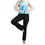 Brybelly SYOG-800 Relaxed Fit Yoga Pants