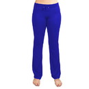 Brybelly Medium Blue Relaxed Fit Yoga Pants