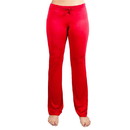 Brybelly Small Red Relaxed Fit Yoga Pants