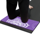 Brybelly Chakra Art Yoga Knee Pad, Lilac