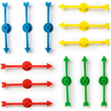 Brybelly Arrow Spinners, 12-pack