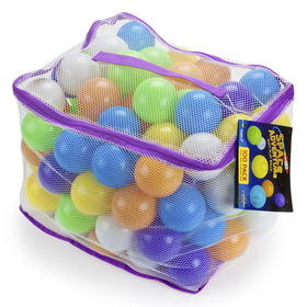 Brybelly Space Adventure Soft Play Balls, 100-pack