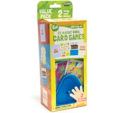 Brybelly 4 Classic Kids Cards Games and 2 Card Holders Retail Value Pack