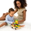 Brybelly Wooden Wonders Take-Along Building Block Wagon