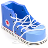 Brybelly Cool Kicks Blue Lacing Sneaker