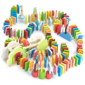 Brybelly Zoo Pals Domino Rally Playset