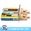 Brybelly (4) 3.5 Inch Straight Wooden Train Tracks by Conductor Carl