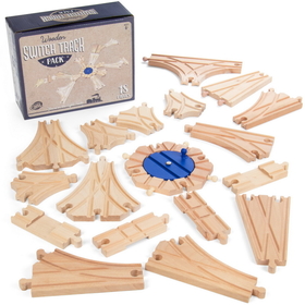 Brybelly Switch Track Wooden Train Set
