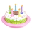 Brybelly Happy Birthday Party Cake