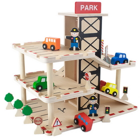 Brybelly Wooden Wonders Downtown Deluxe Parking Garage