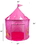 Brybelly Girl's Pink Princess Play Castle Pop Up Tent