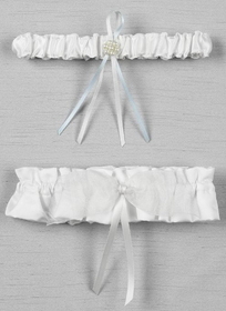 Ivy Lane Design Tres Beau Garter Set-White