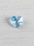 Ivy Lane Design Heart Charm, Aquamarine